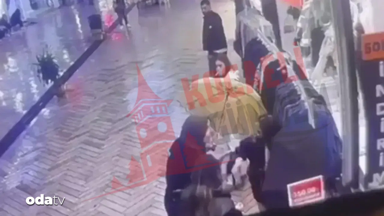 sehrin merkezinde bir kadin baska bir kadina etek giydin diye saldirdi bwe9S78T