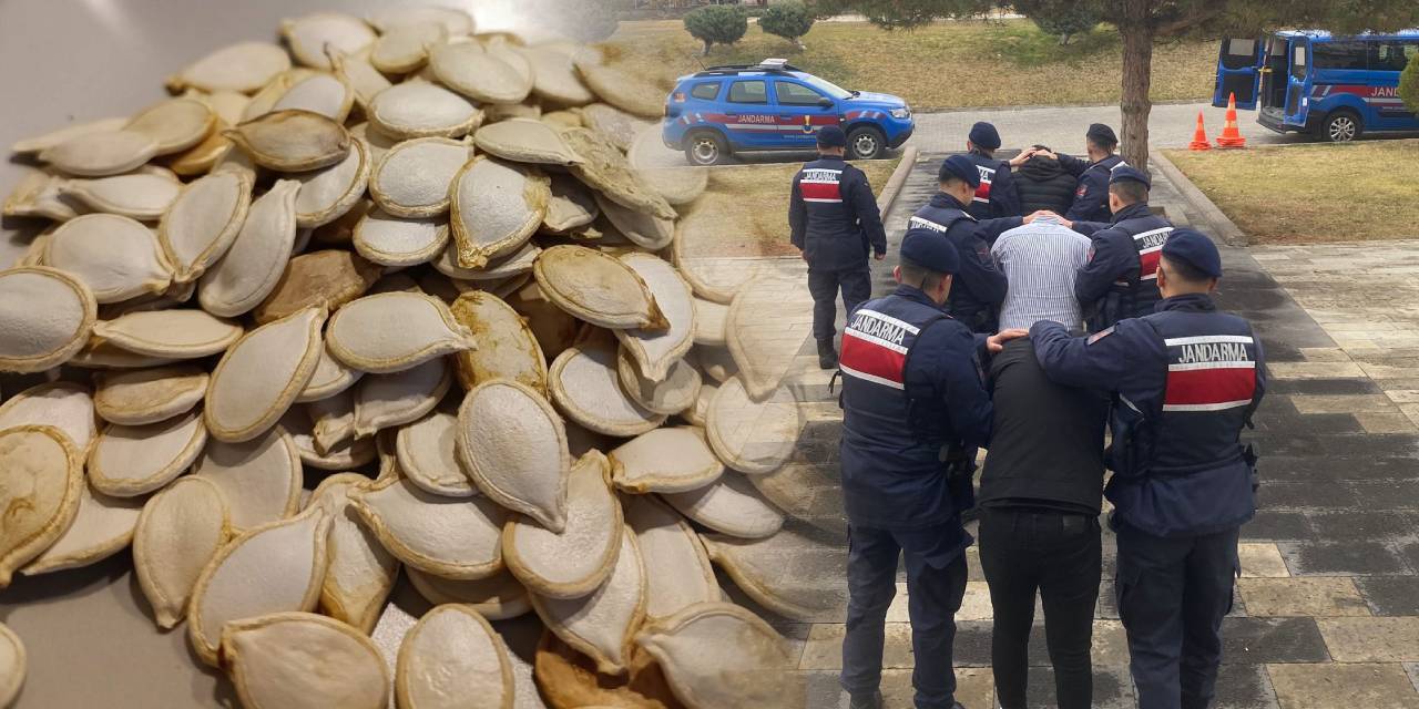 Kabak çekirdeği yüzünden 2 kişi tutuklandı!