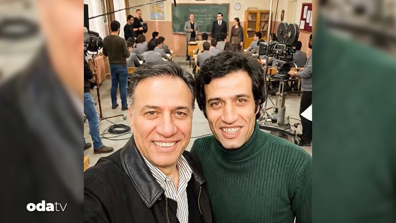 Kemal Sunal kendi film setlerini gezdi