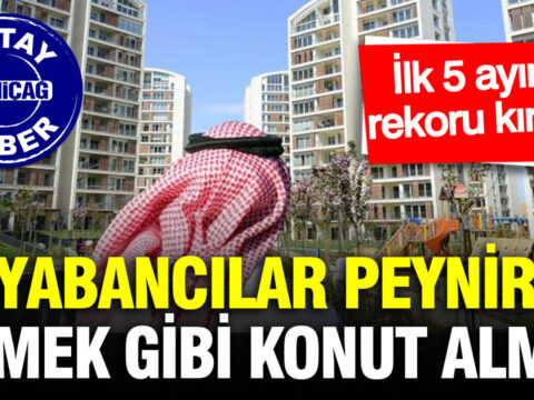 Ilk 5 ayin rekoru kirildi yabancilar peynir ekmek gibi konut almis Fd6S4dF7