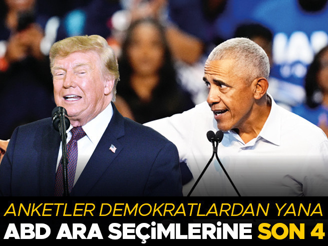 Anketler Demokratların lehine… ABD ara seçimlerine 4 gün kaldı